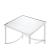 Petunia Mirror Square Coffee Table Set