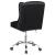 Julius Velvet Upholstered Tufted Office Chair with Chrome Base