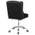 Julius Velvet Upholstered Tufted Office Chair with Chrome Base