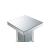 Nysa 80284 Mirrored/Faux Crystals End Table