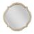 Vista Durant Round Wood Accent Mirror