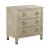 Vista Prescott Wood Nightstand w/3 Drawers