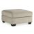 Decelle Polyester Oversized Accent Ottoman