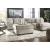 Decelle Polyester Oversized Accent Ottoman
