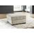 Decelle Polyester Oversized Accent Ottoman