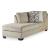 Decelle 2-Piece Polyester L-Shaped Sectional Sofa w/Left Arm Chaise Facing