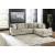 Decelle 2-Piece Polyester L-Shaped Sectional Sofa w/Right Arm Chaise Facing