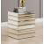 Osma 80332 Mirrored/Gold End Table