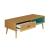 Jayce Wood Rectangular Storage Coffee Table w/2 Drawers