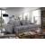 SM 80386 Fabric L-Shaped Sectional Sofa