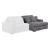 SM 80386 Fabric L-Shaped Sectional Sofa