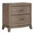 Avalon Wood 2-Drawer Nightstand w/Charging Station