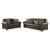 Nicorvo Faux Leather Living Room Set