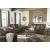 Nicorvo Faux Leather Living Room Set