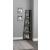 Jacksonville 5-Tier Corner Bookcase with Metal Base