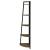 Jacksonville 5-Tier Corner Bookcase with Metal Base