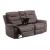 SM 80563 Faux Leather Power Reclining Loveseat w/Console