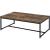 Bob Wood/Metal Rectangular Coffee Table