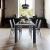 Aida Leather/Metal Dining Chair
