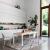 Basil Polypropylene/Leather/Wood Dining Chair