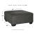 Ballinasloe Oversized Polyester Accent Ottoman