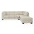 Falkirk Fabric 2-Piece Sectional w/Chaise