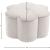 Daisy Velvet Ottoman