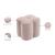 Clover Velvet Ottoman