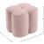 Clover Velvet Ottoman