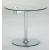 8090 Round Glass Lamp Table