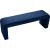 Minimalist Velvet Bench