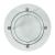 Polyanthus Acrylic/Metal/Glass Round End Table