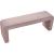 Minimalist Velvet Bench