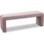 Minimalist Velvet Bench