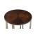 Novus Wood/Metal Round End Table