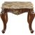 Shalisa Marble/Wood Square End Table