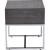 Iban Wood Sqaure Storage End Table w/Drawer