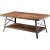Ikram Wood/Metal Rectangular Coffee Table