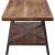 Ikram Wood/Metal Rectangular Coffee Table Set