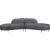Divine 2-Piece Velvet Sectional