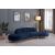 Divine 2-Piece Velvet Sectional