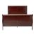 Louis Philippe III Sleigh Bed, King Size