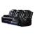 SM Vail Double Power Recliner Sofa w/Drop Down Table & LED Lighting