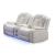 SM Vail Power Reclining Living Room Set w/LED Lighting