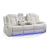 SM Vail Double Power Recliner Sofa w/Drop Down Table & LED Lighting