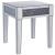 Noralie 81417 Mirrored/Faux Diamonds End Table