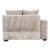 SM Atlas Fabric Jumbo Corduroy Modular Sectional Sofa