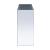 Nysa 81473 Mirrored/Faux Crystals Sofa Table
