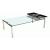 8151 Rectangle Glass Cocktail Table w/Motion Tray