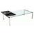 8151 Rectangle Glass Cocktail Table w/Motion Tray